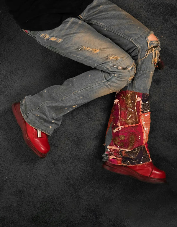 1995 Runway Version Velcro Boots