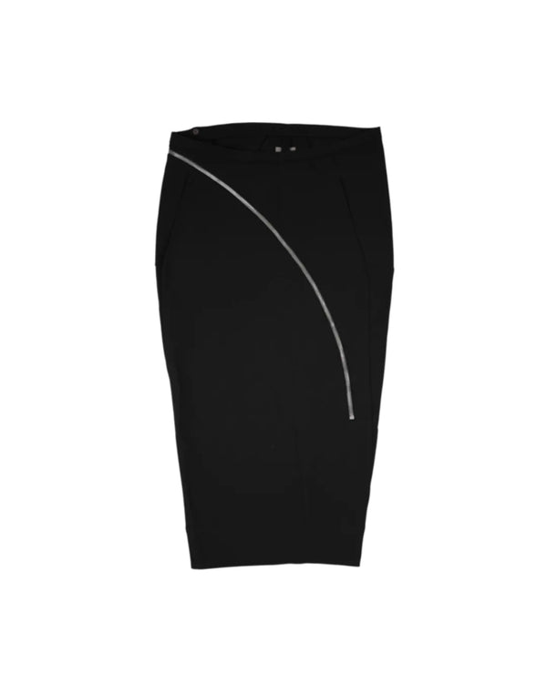 Rick Owens FW14 Moody Air Cut Skirt Black TO1075326 · front