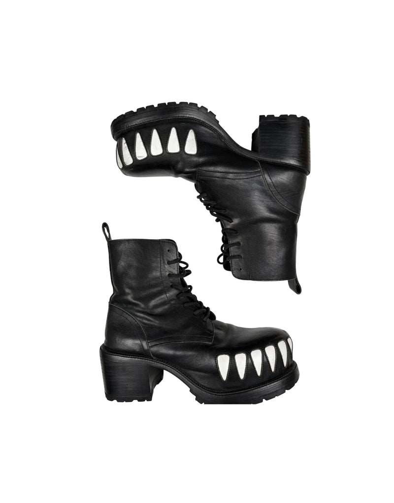 FW22 Hyper Glam 85mm Leather Boots