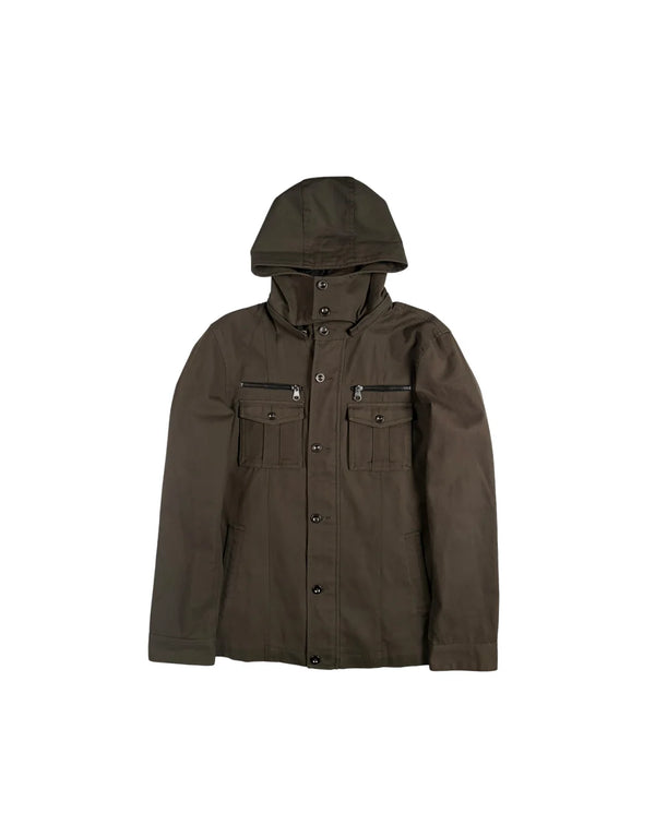 Military Field Jacket In The Attic