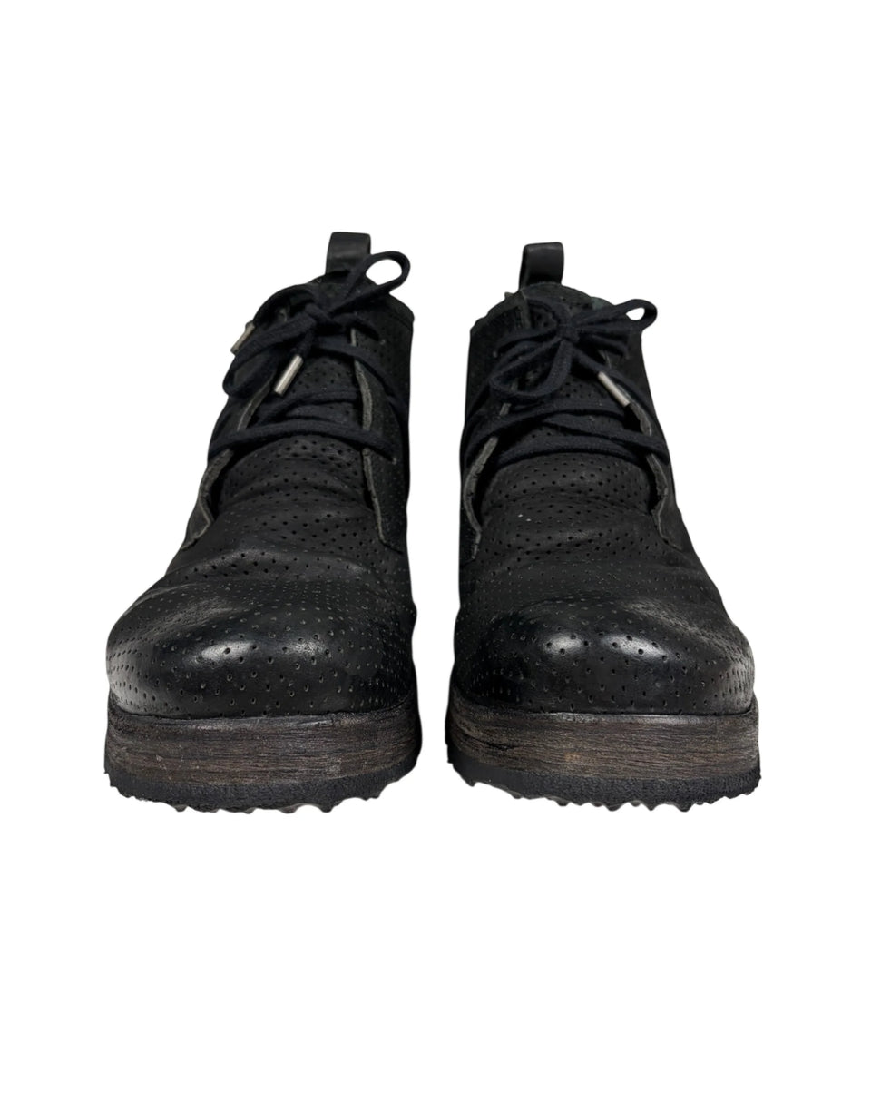 1.1 Perforated Horse Leather Derby Boris Bidjan Saberi