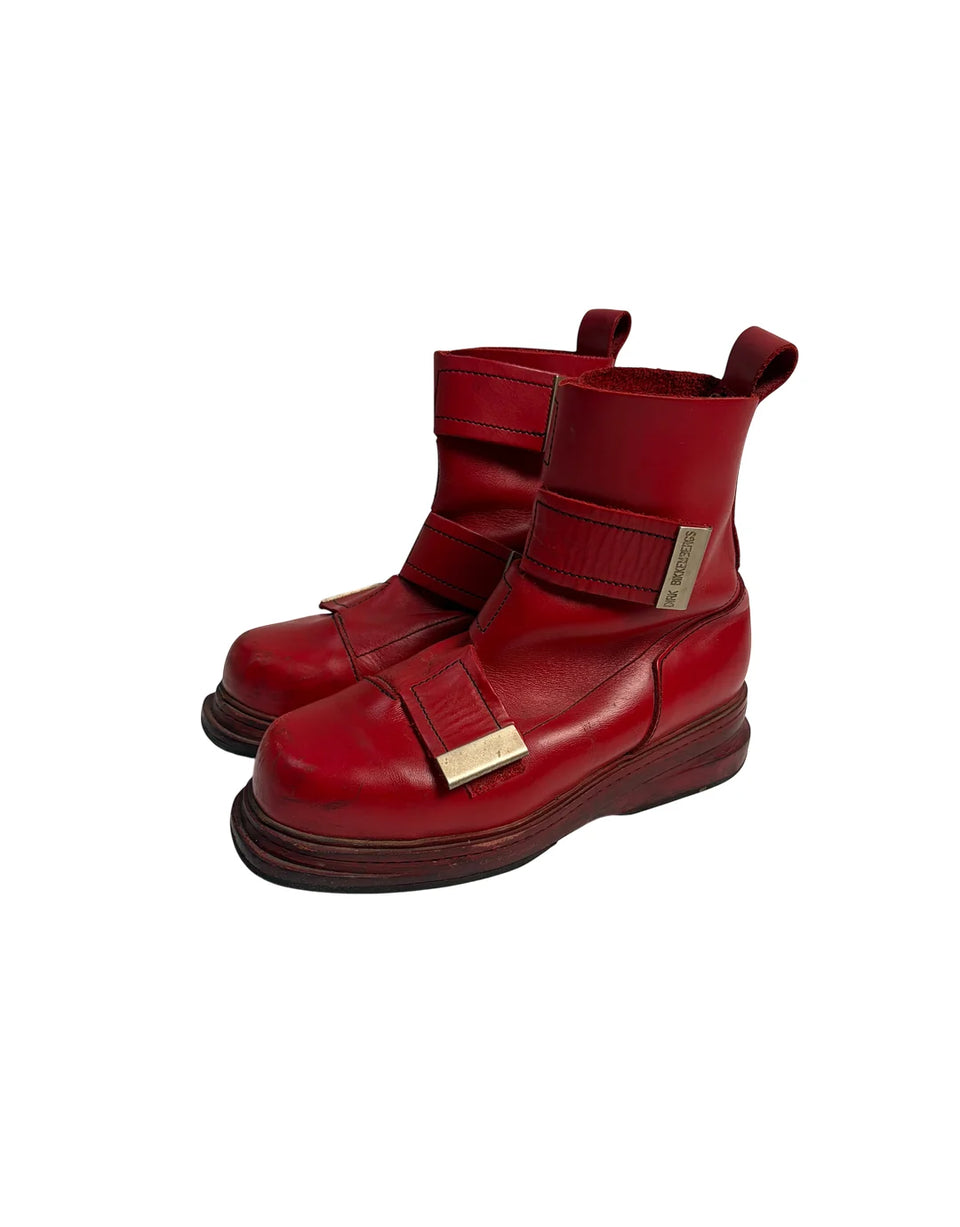 1995 Runway Version Velcro Boots - Product Image