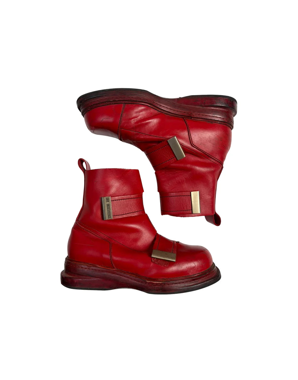 1995 Runway Version Velcro Boots - Product Image