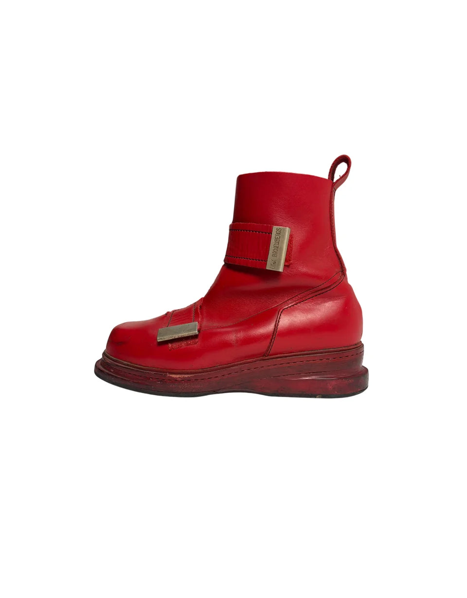 1995 Runway Version Velcro Boots - Product Image