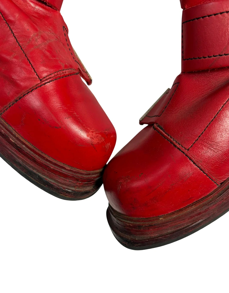 1995 Runway Version Velcro Boots - Product Image