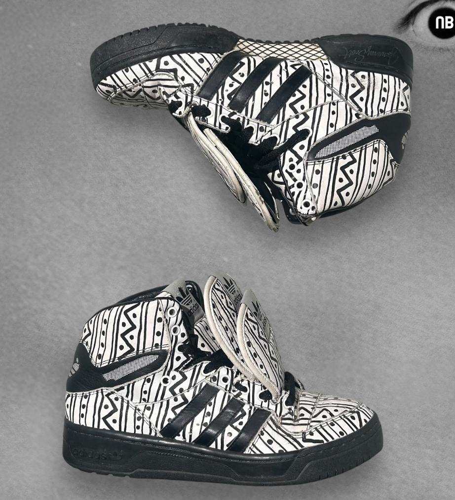 Geometric Tongue Sneaker Adidas X Jeremy Scott