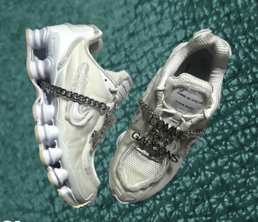 SS19 Shox TL Comme Des Garçons