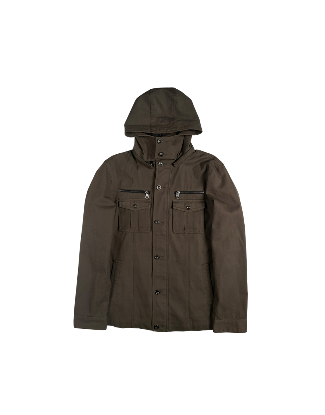 Military Field Jacket In The Attic