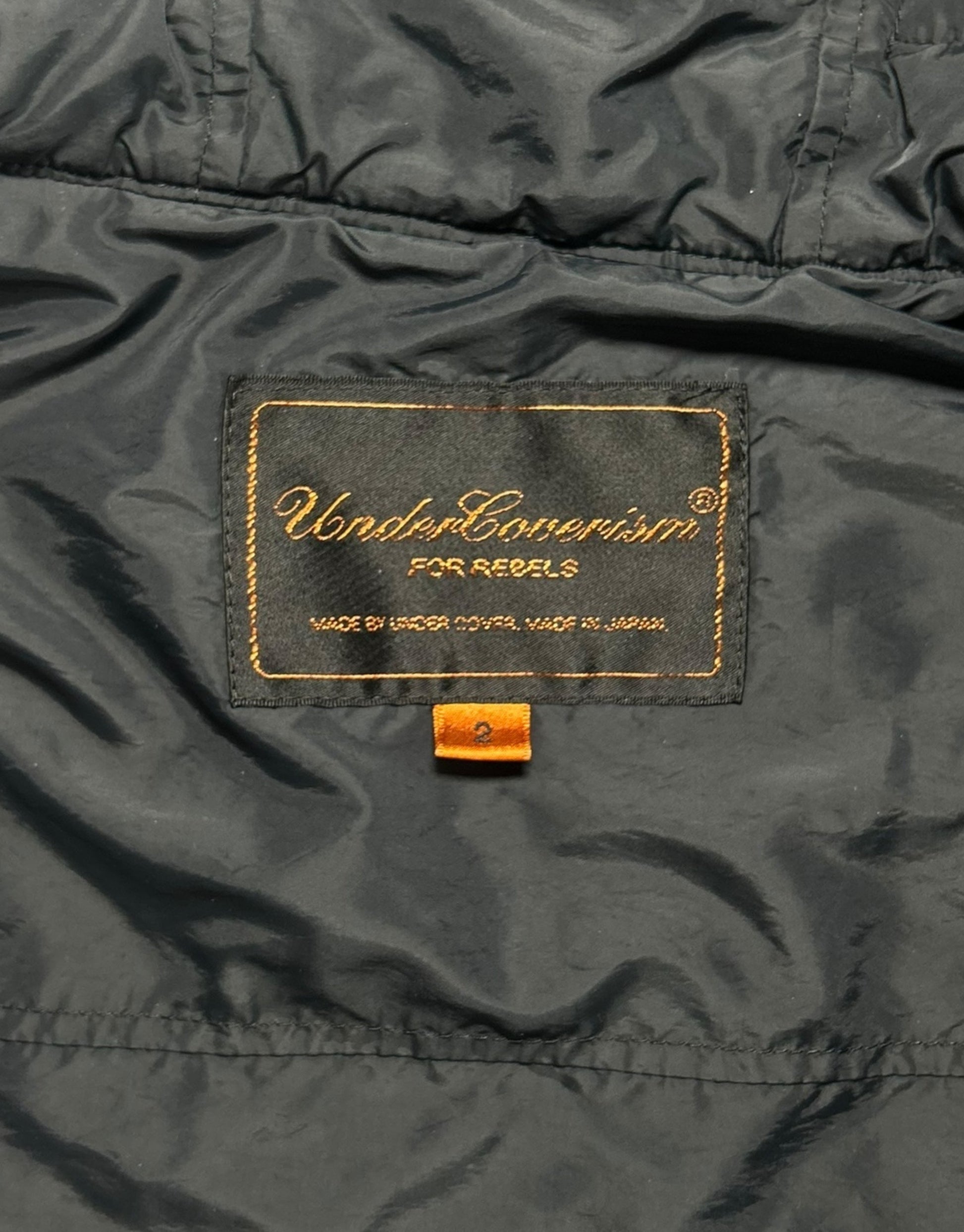 AW05 “Arts and Crafts” Patchwork Puffer Jacket Undercover