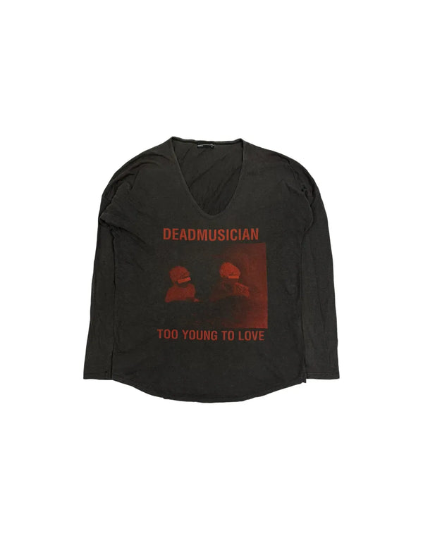 Lad Musician SS12 SS12 Deadmusician, Too Young To Die Longsleeve LS1073626