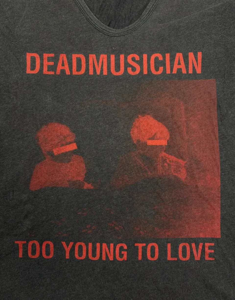 Lad Musician SS12 SS12 Deadmusician, Too Young To Die Longsleeve LS1073626