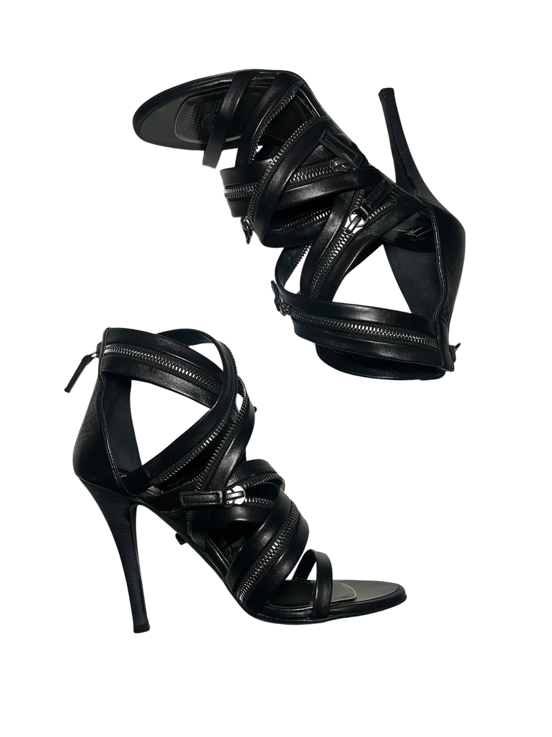 FW09 Zipper Heels Balmain