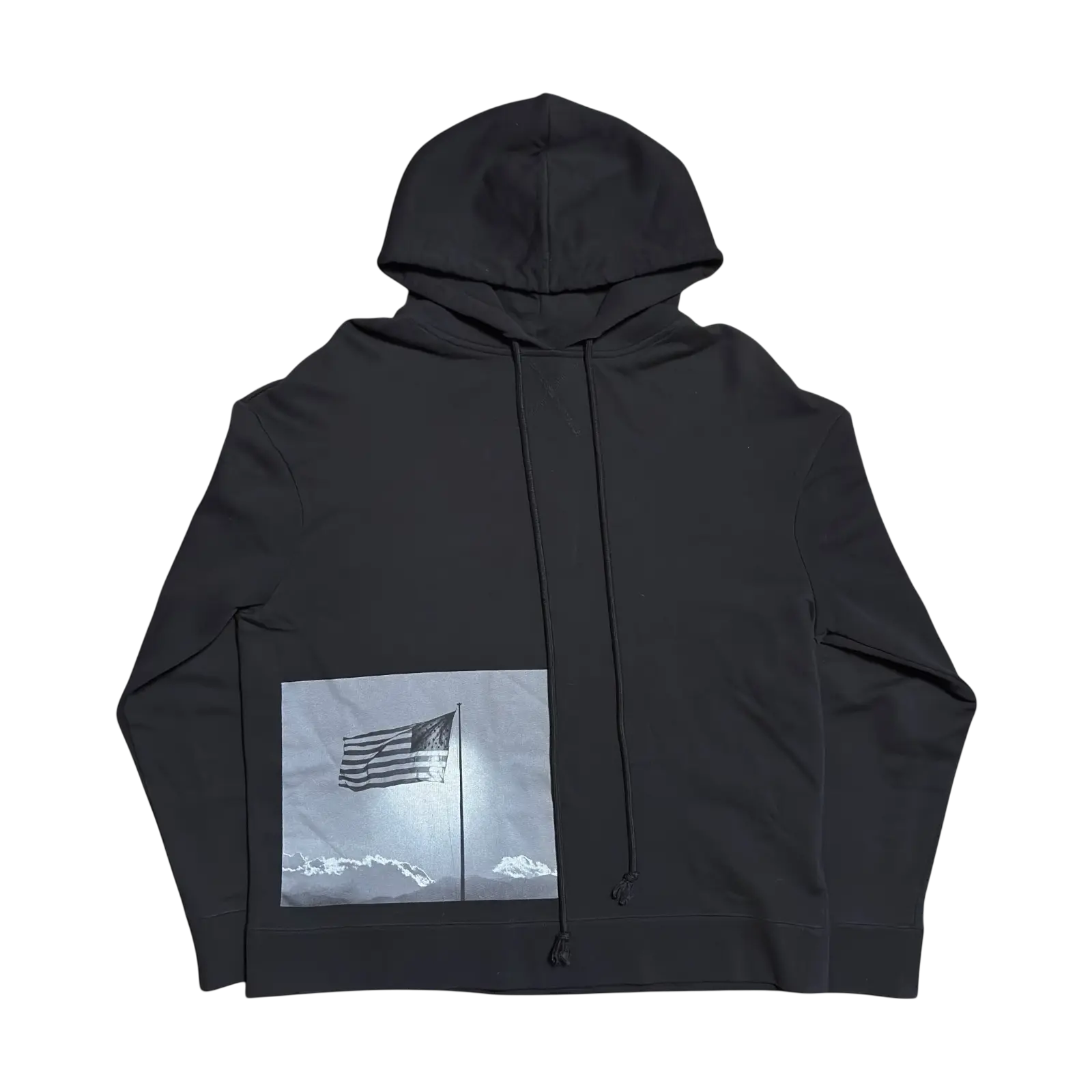 USA Flag Hoodie Black Raf Simons X Robert Mapplethorpe
