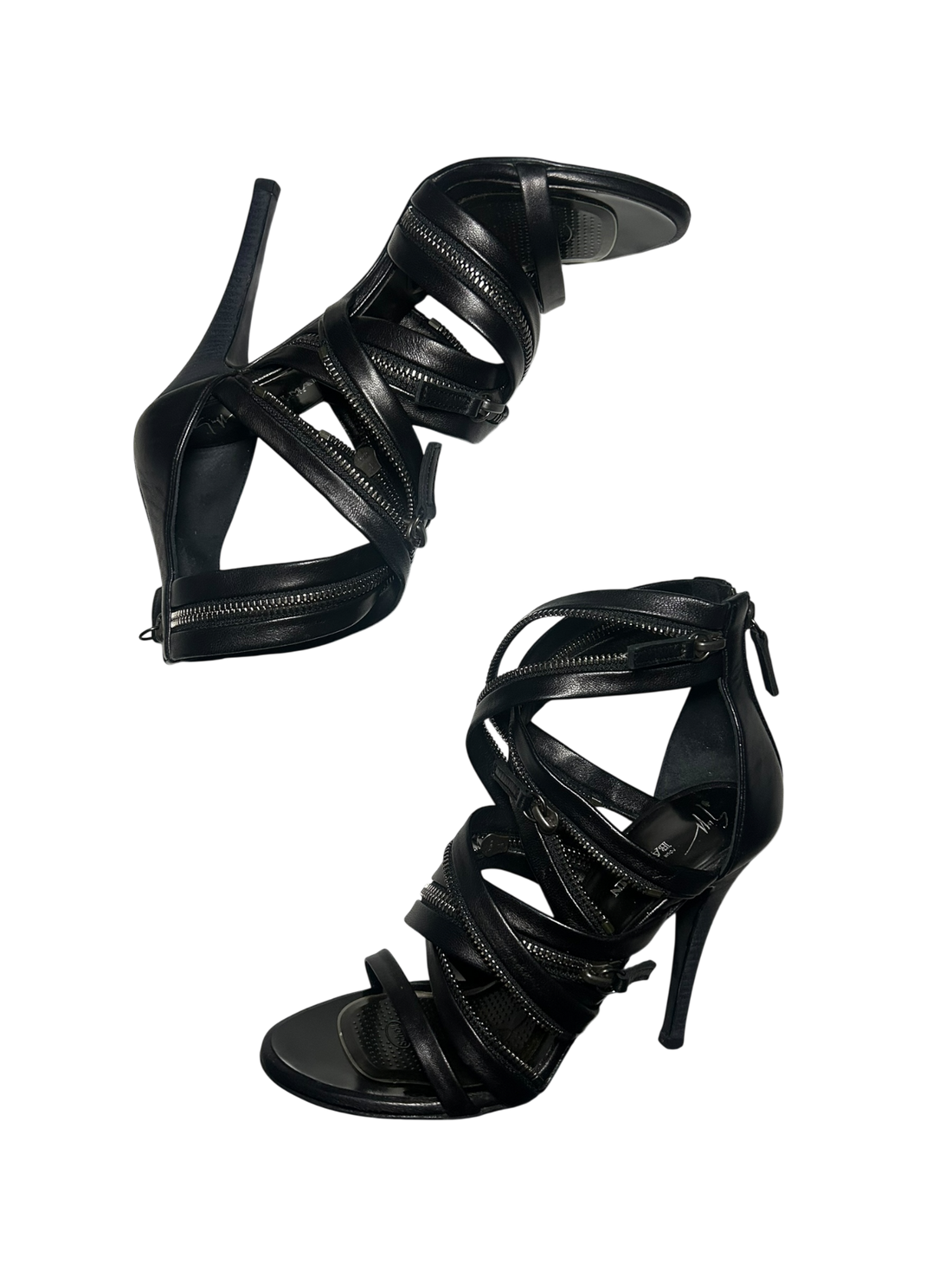 FW09 Zipper Heels Balmain