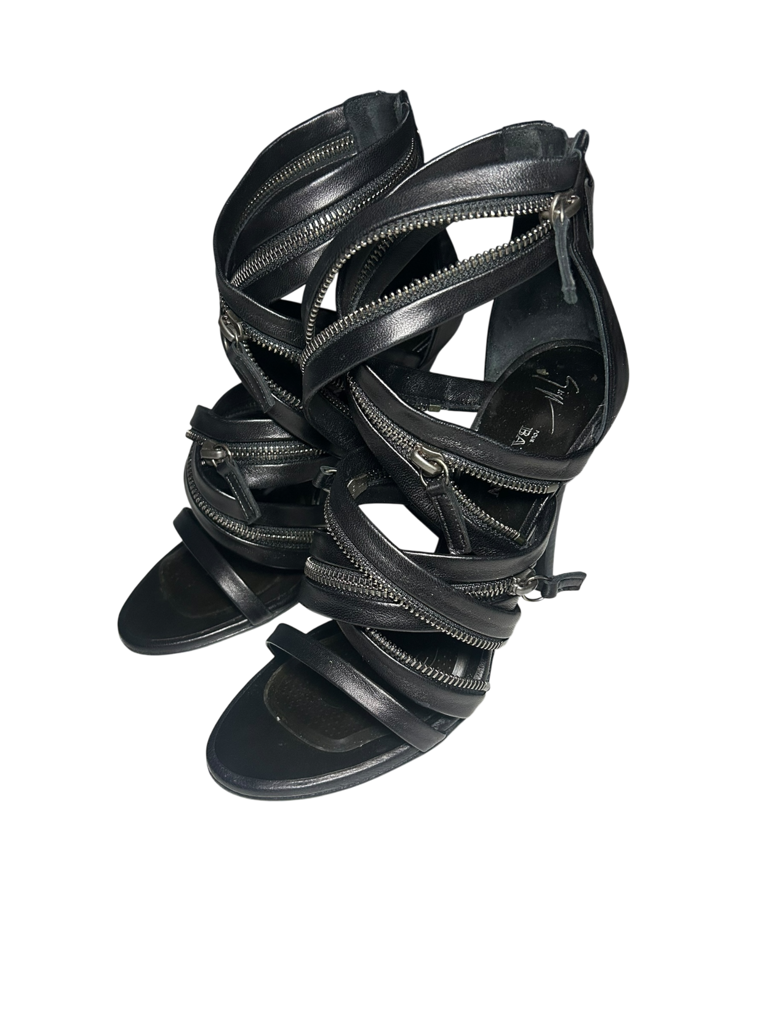 FW09 Zipper Heels Balmain