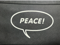 Peace! Clutch/Laptop Bag Number (N)ine