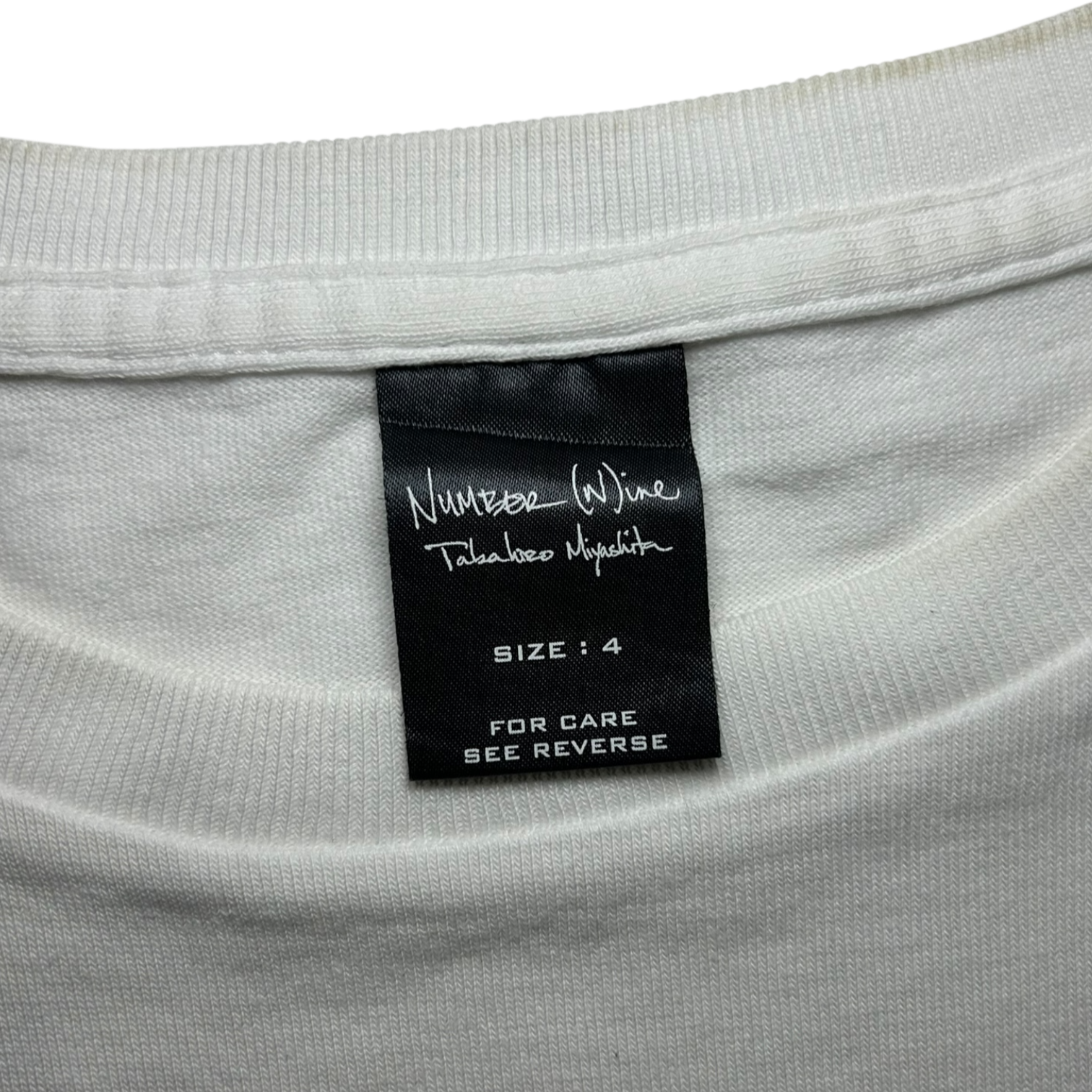 SS03 Vandalism T-Shirt Number (N)ine