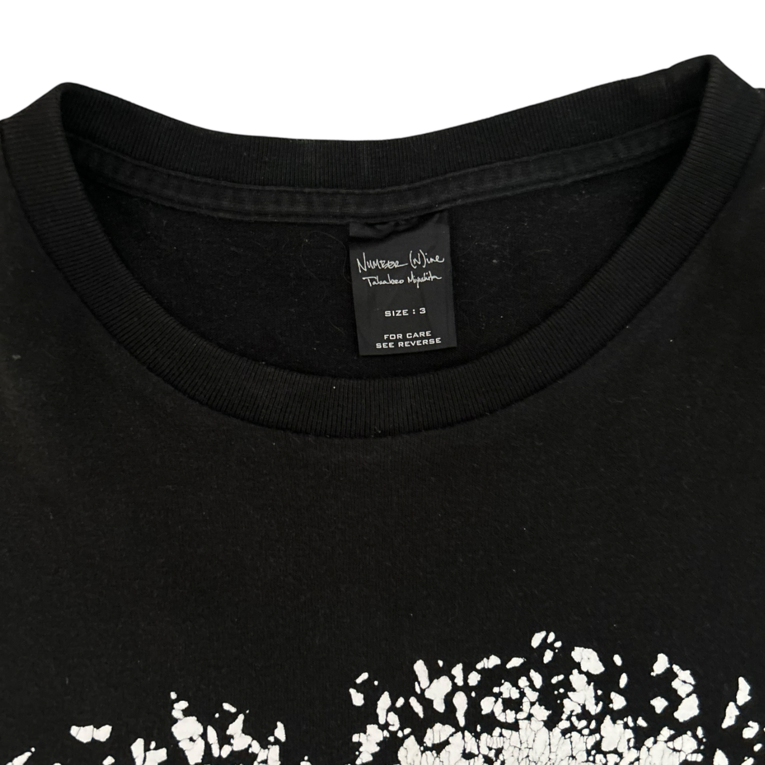 SS03 Vandalism T-Shirt Number (N)ine