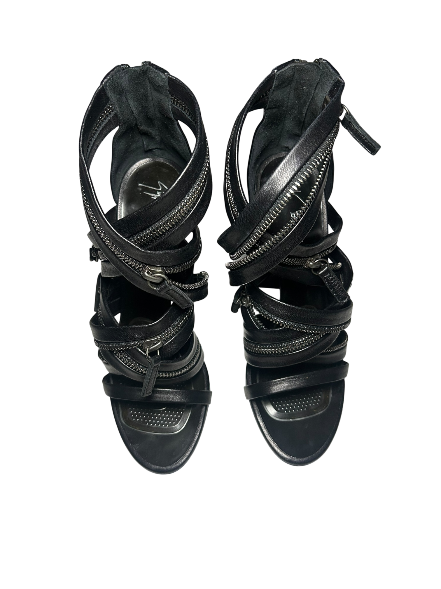 FW09 Zipper Heels Balmain