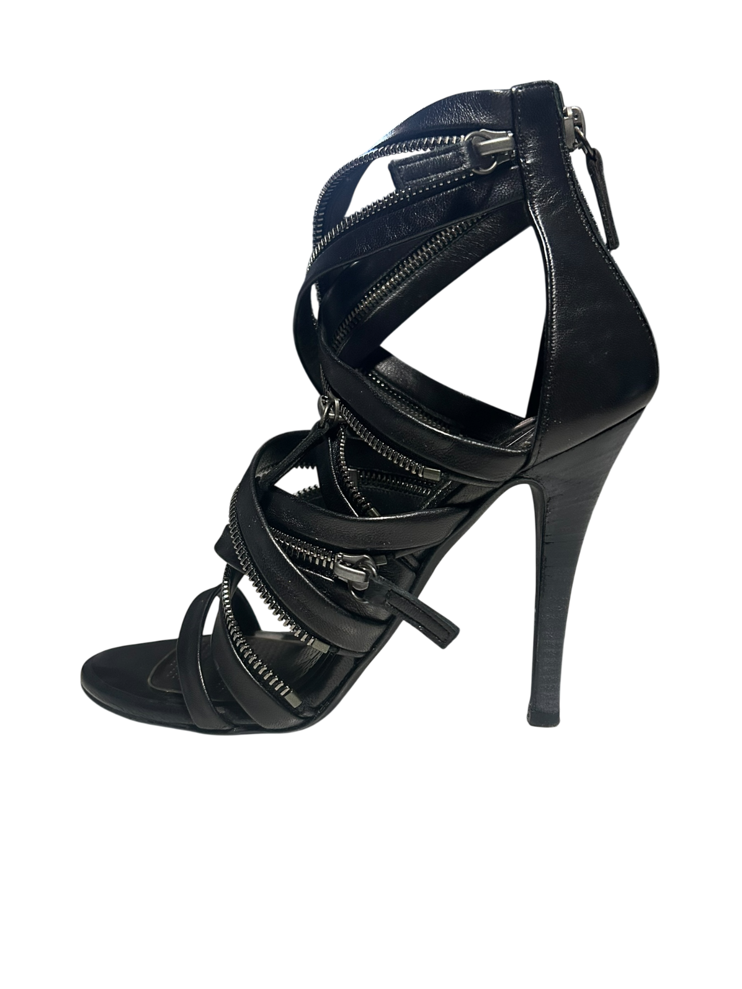 FW09 Zipper Heels Balmain