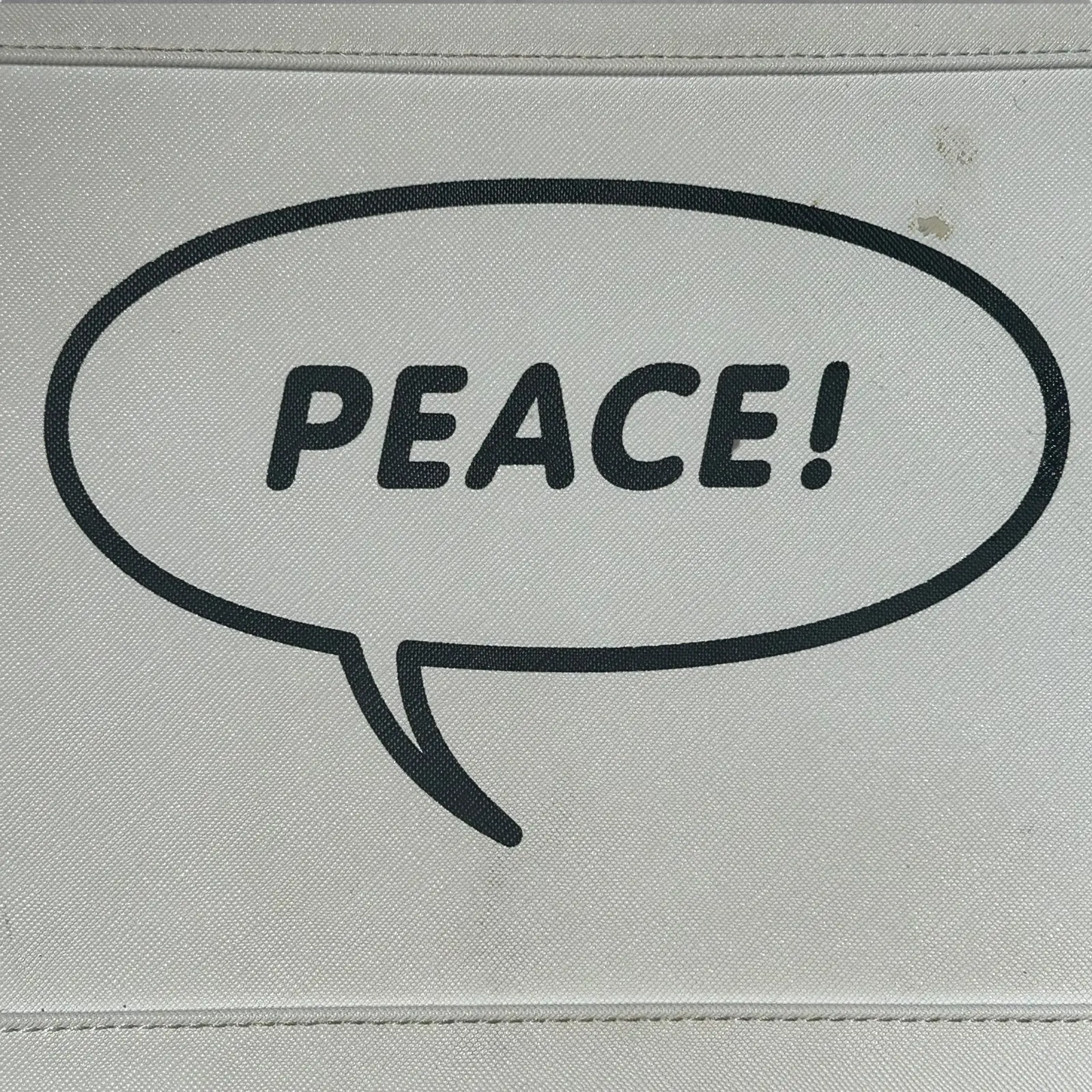 Peace! Clutch/Laptop Bag Number (N)ine