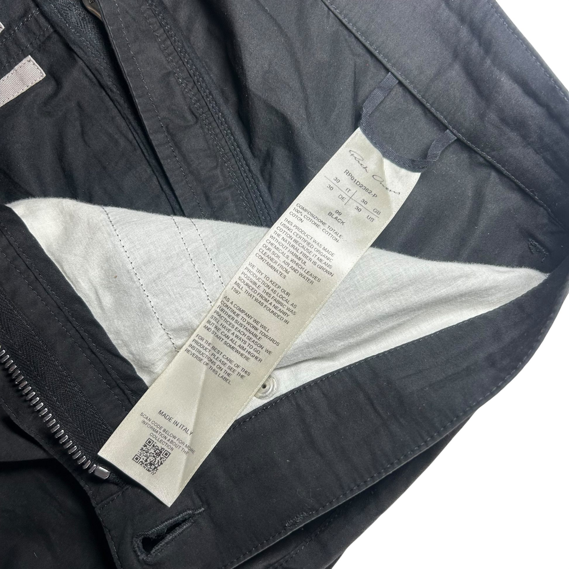 SS24 Lido Bolan Banana Pants Rick Owens