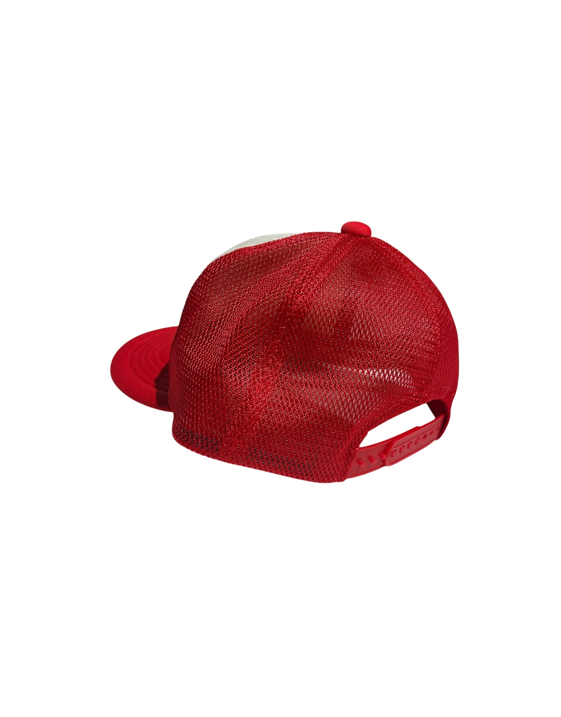 "Hell" Trucker Cap White Red Hysteric Glamour