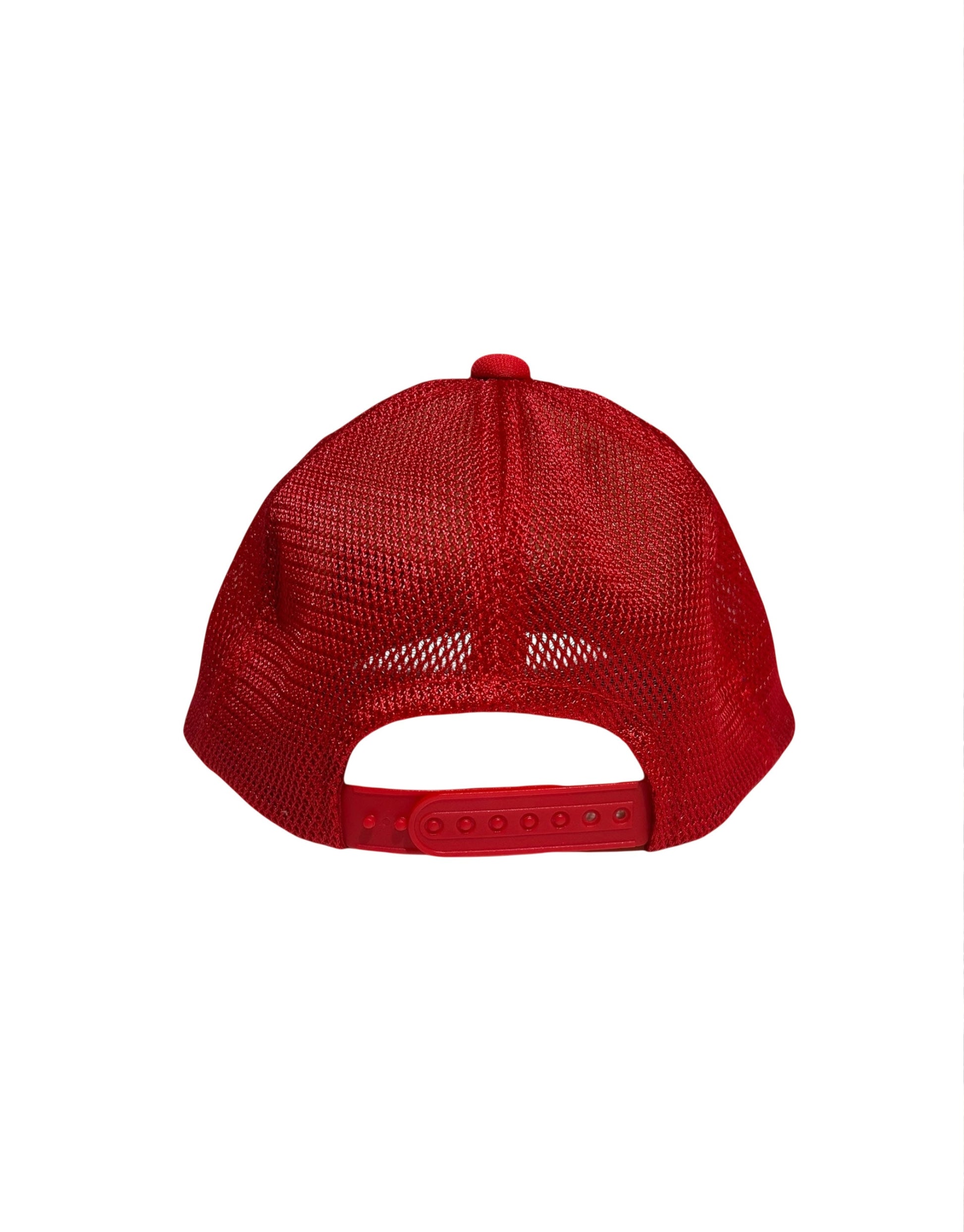 "Hell" Trucker Cap White Red Hysteric Glamour