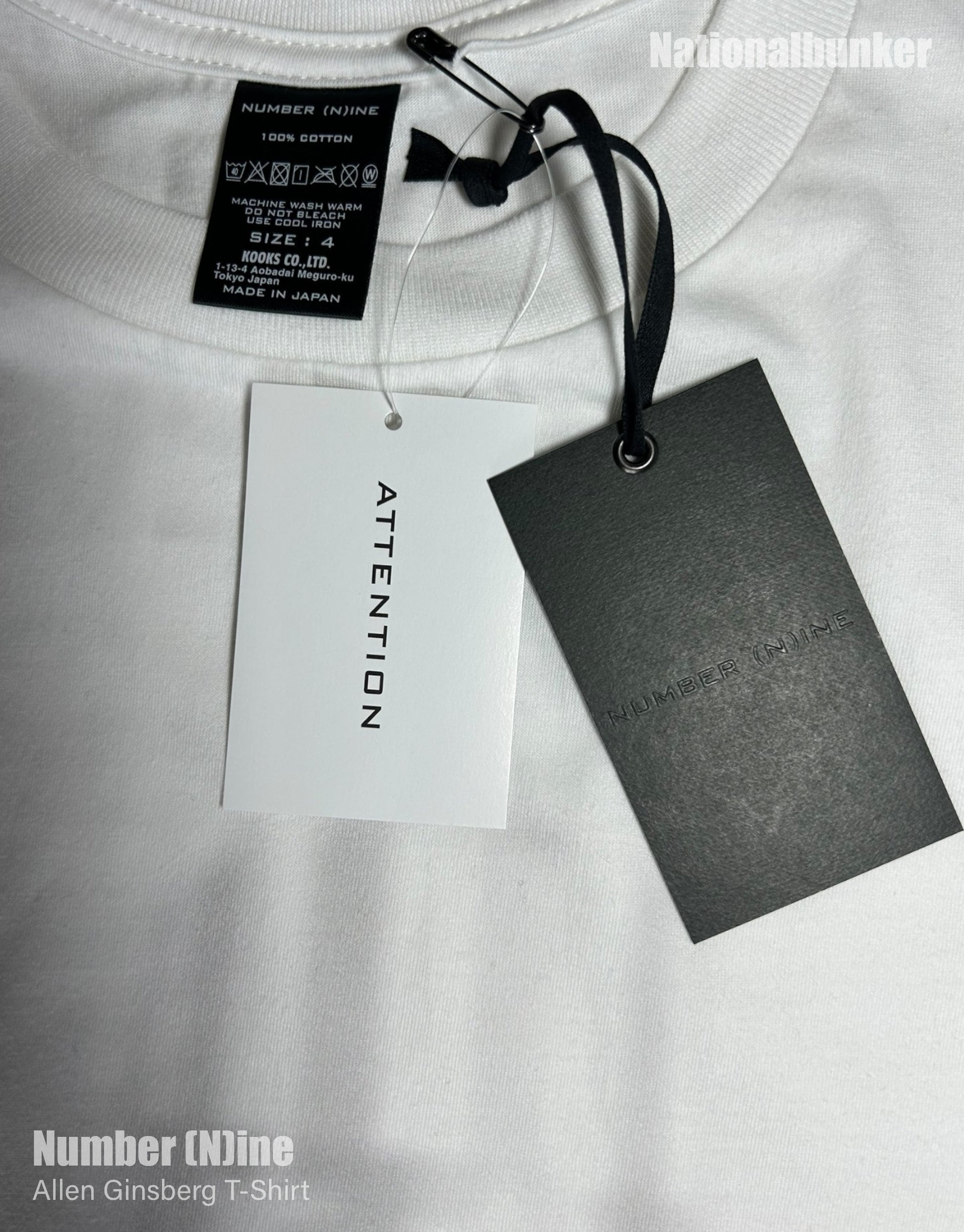 Save The World Allen Ginsberg T-Shirt Number (N)ine