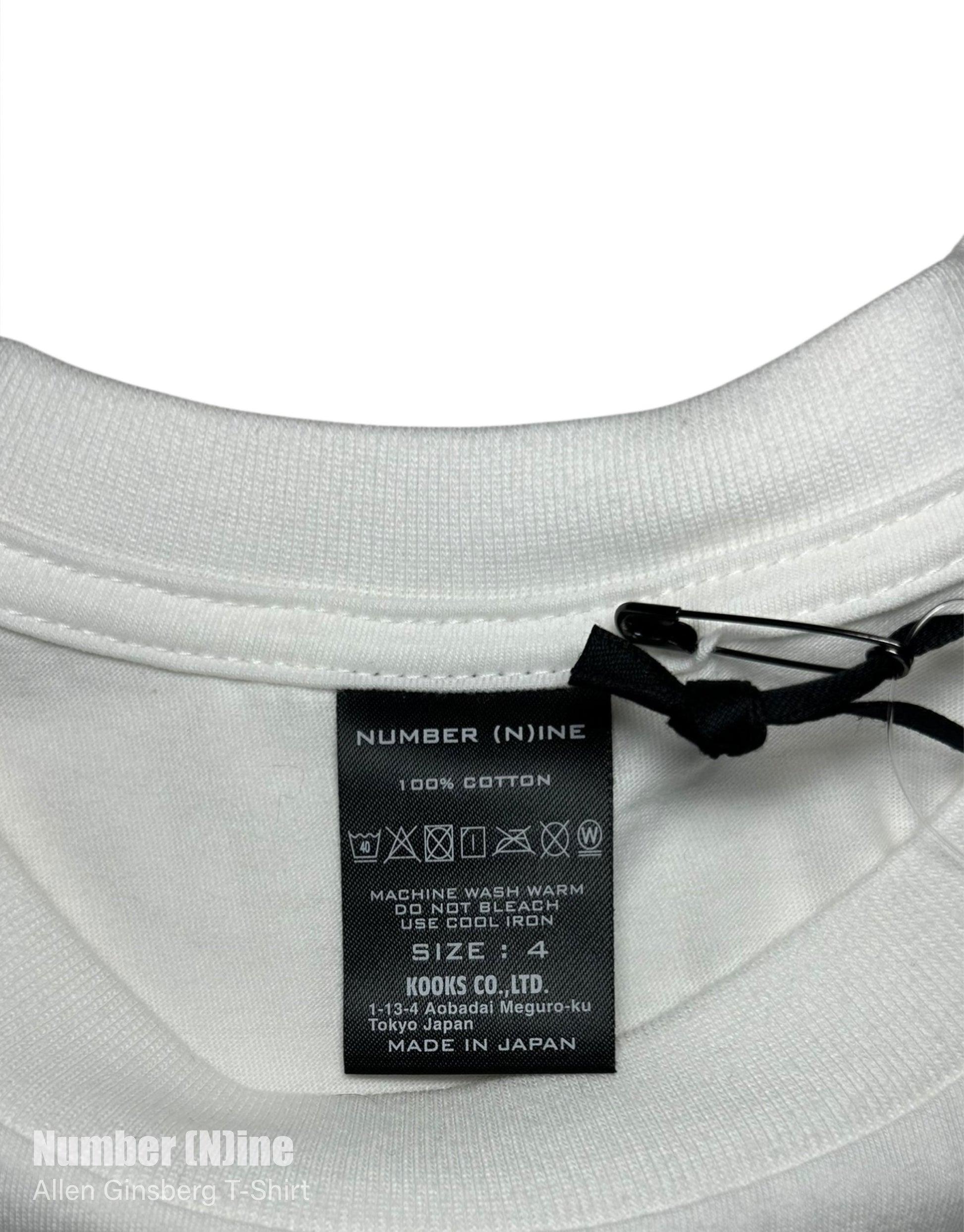 Save The World Allen Ginsberg T-Shirt Number (N)ine