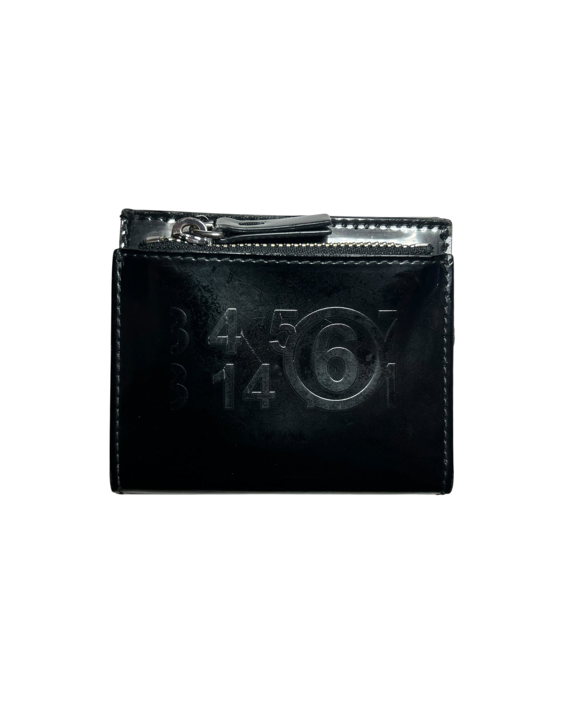 Numbers Wallet Black Shiny MM6