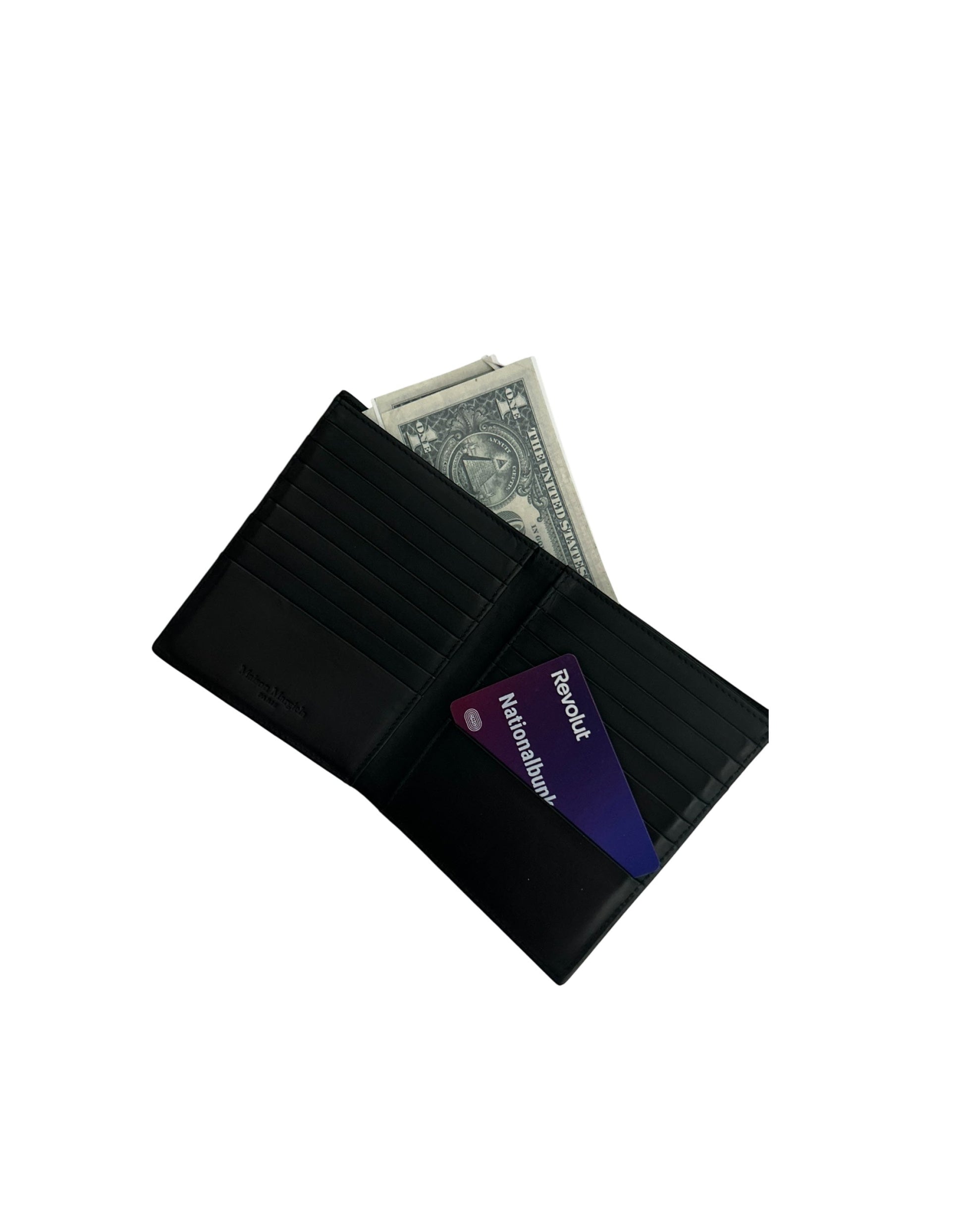 Wallet Black 4 Stitch Maison Margiela