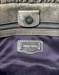Vitello Bag Gray Miu MIu