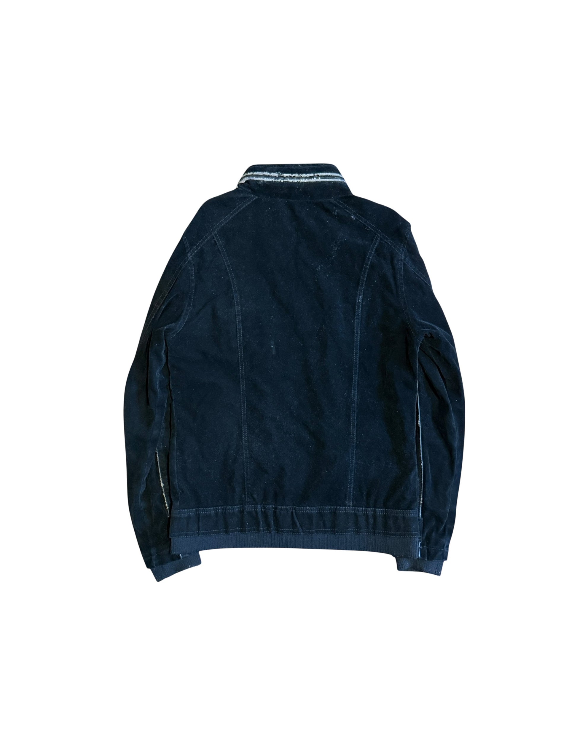 Black Velour Jacket In The Attic