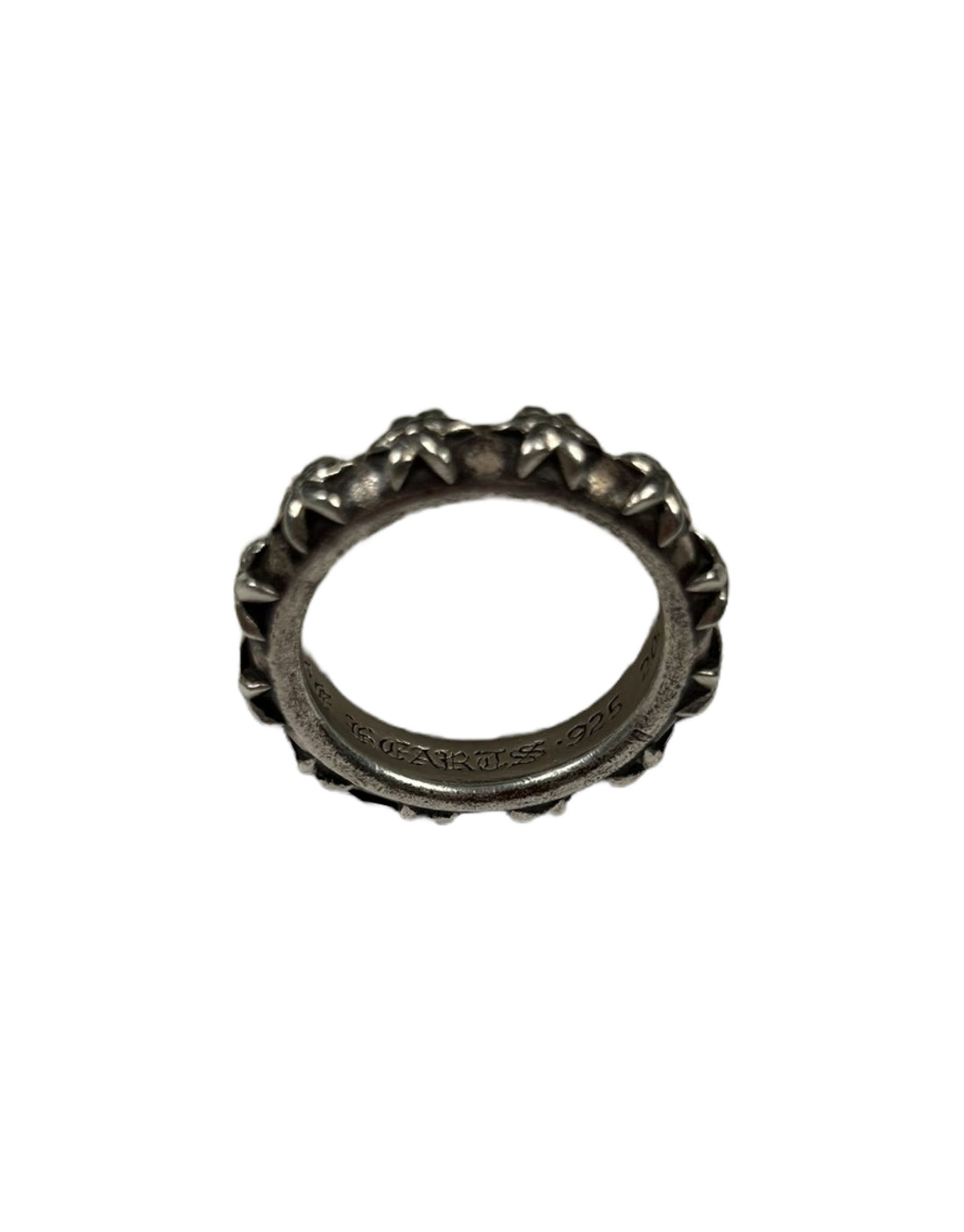 Star Band Ring Chrome Hearts