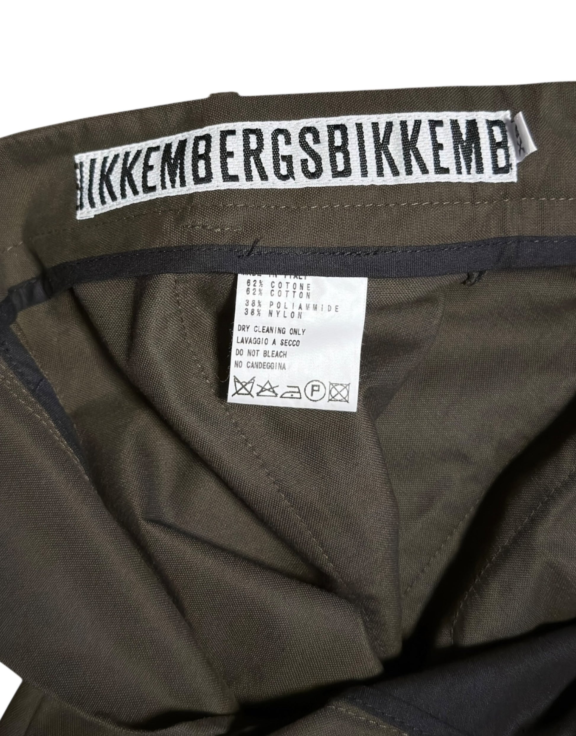 Bikkembergs Multi Pocket Pants Olive Bikkembergs