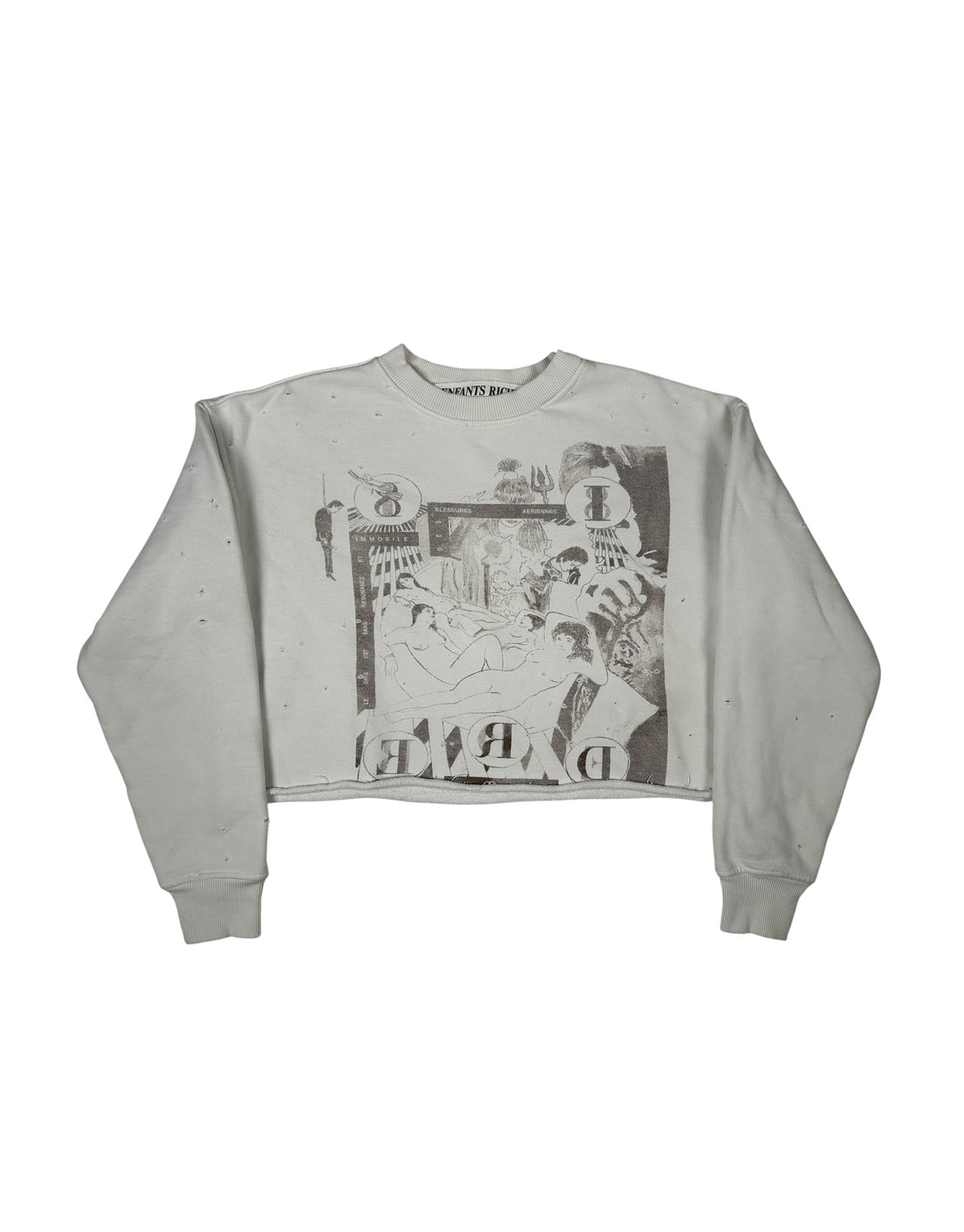 White Bath House Orgy Sweater Enfants Riches Déprimés