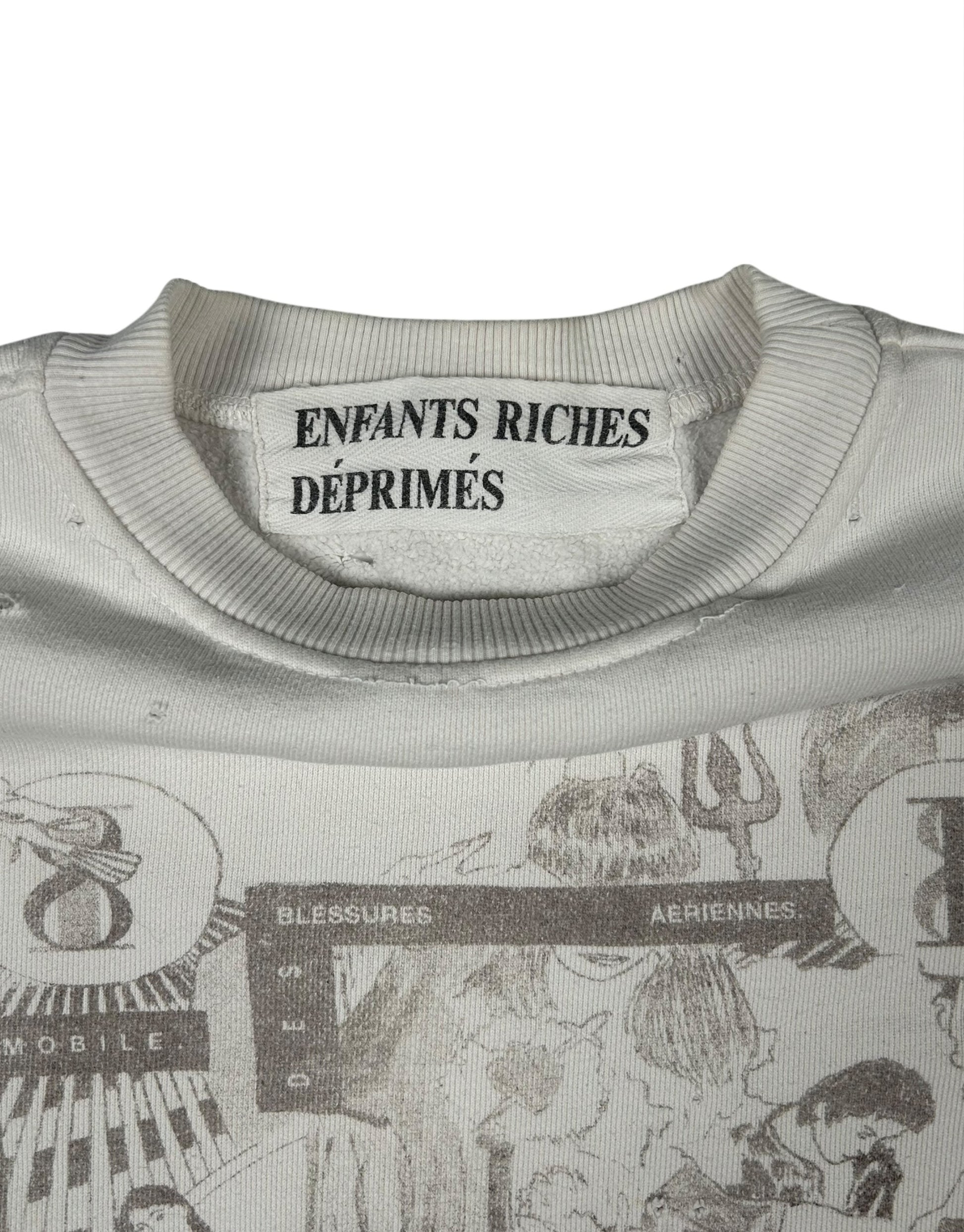 White Bath House Orgy Sweater Enfants Riches Déprimés