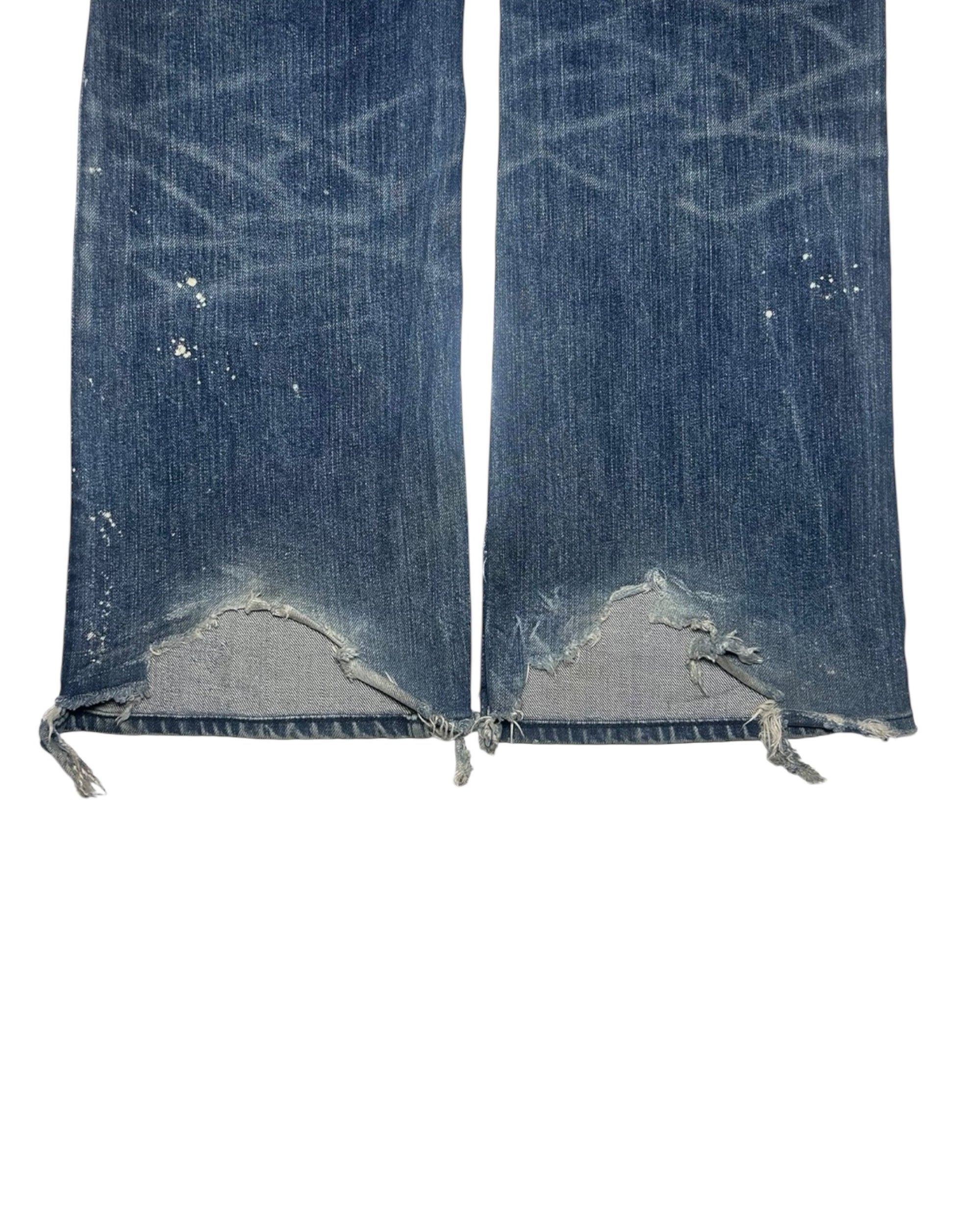 AW01 Bullet Hole Distressed Denim Number (N)ine