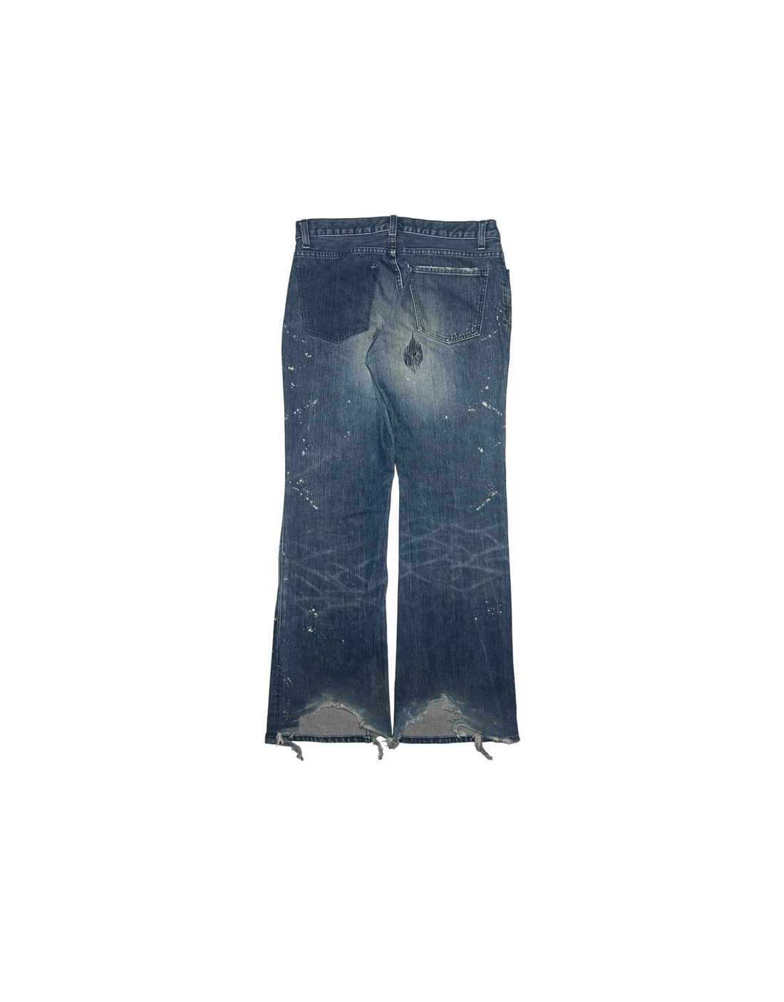 AW01 Bullet Hole Distressed Denim Number (N)ine