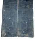 AW12 Cowhide Leather Bootcut Jeans Isamu Katayama Backlash