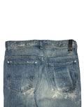 AW12 Cowhide Leather Bootcut Jeans Isamu Katayama Backlash