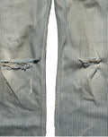 SS08 Destroyed Hickory Stripe Denim Number (N)ine