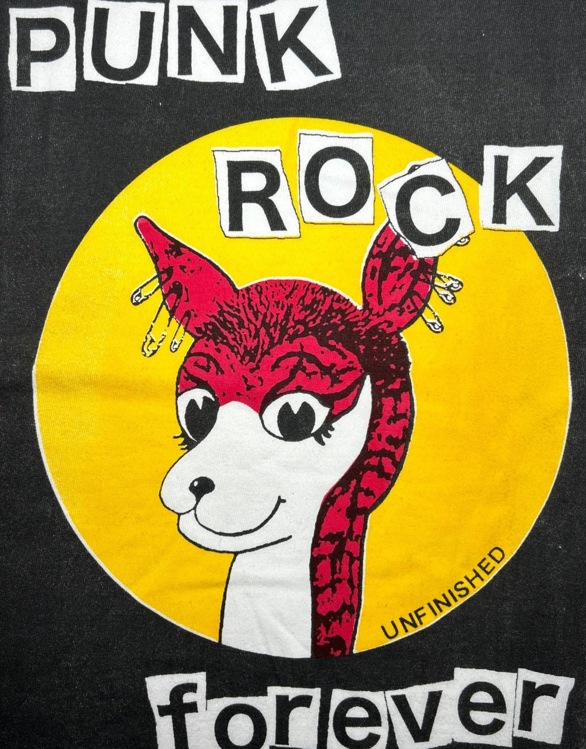 Pierced Lama Shirt White UNFINISHED By666