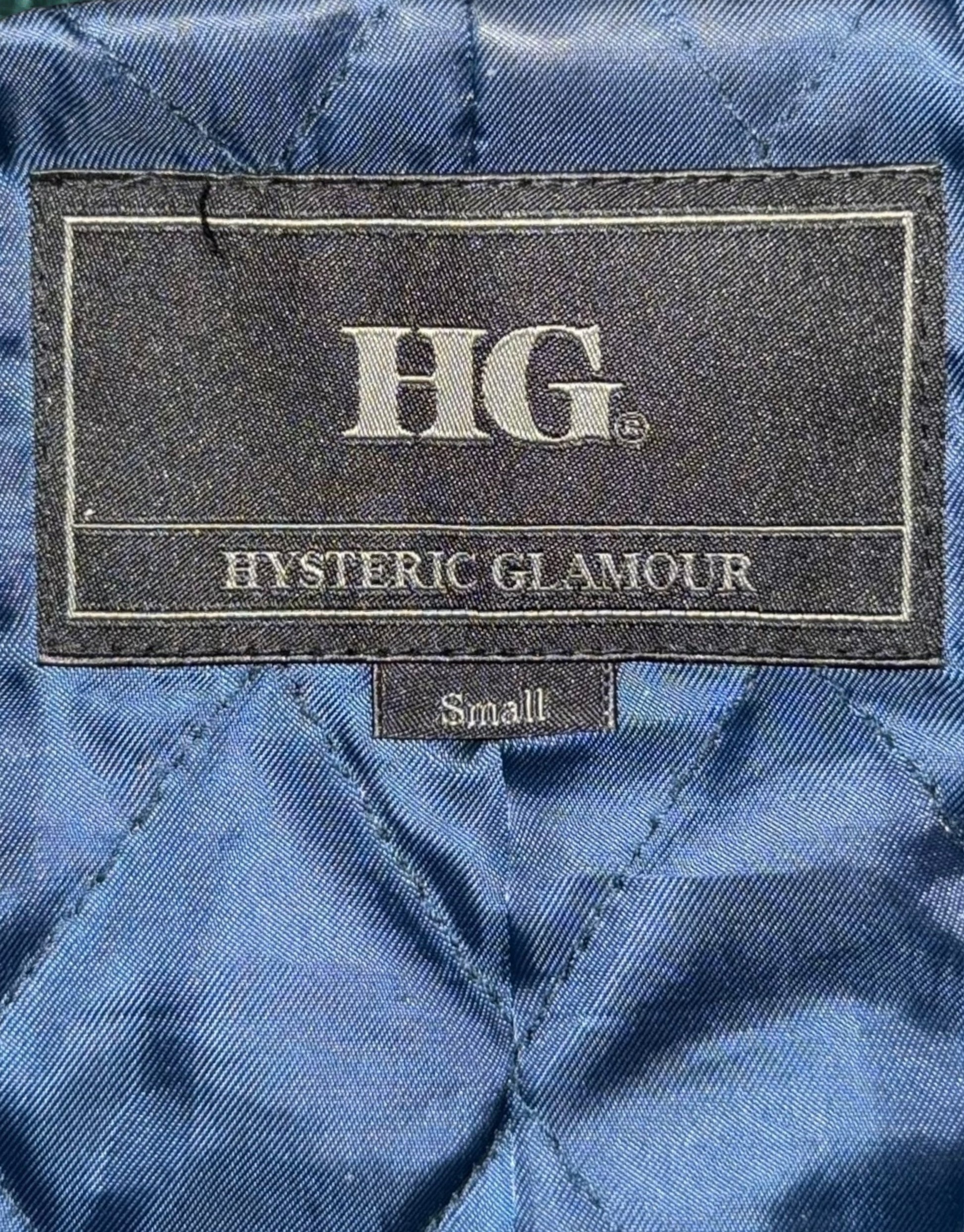 Don’t Look Back Velour Bomber Jacket Hysteric Glamour