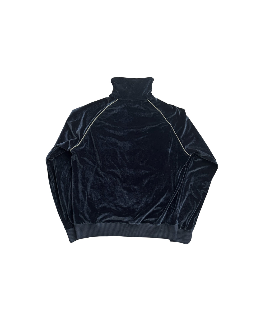 Velour Rolling Stones Zip Up Jacket Black Number (N)ine