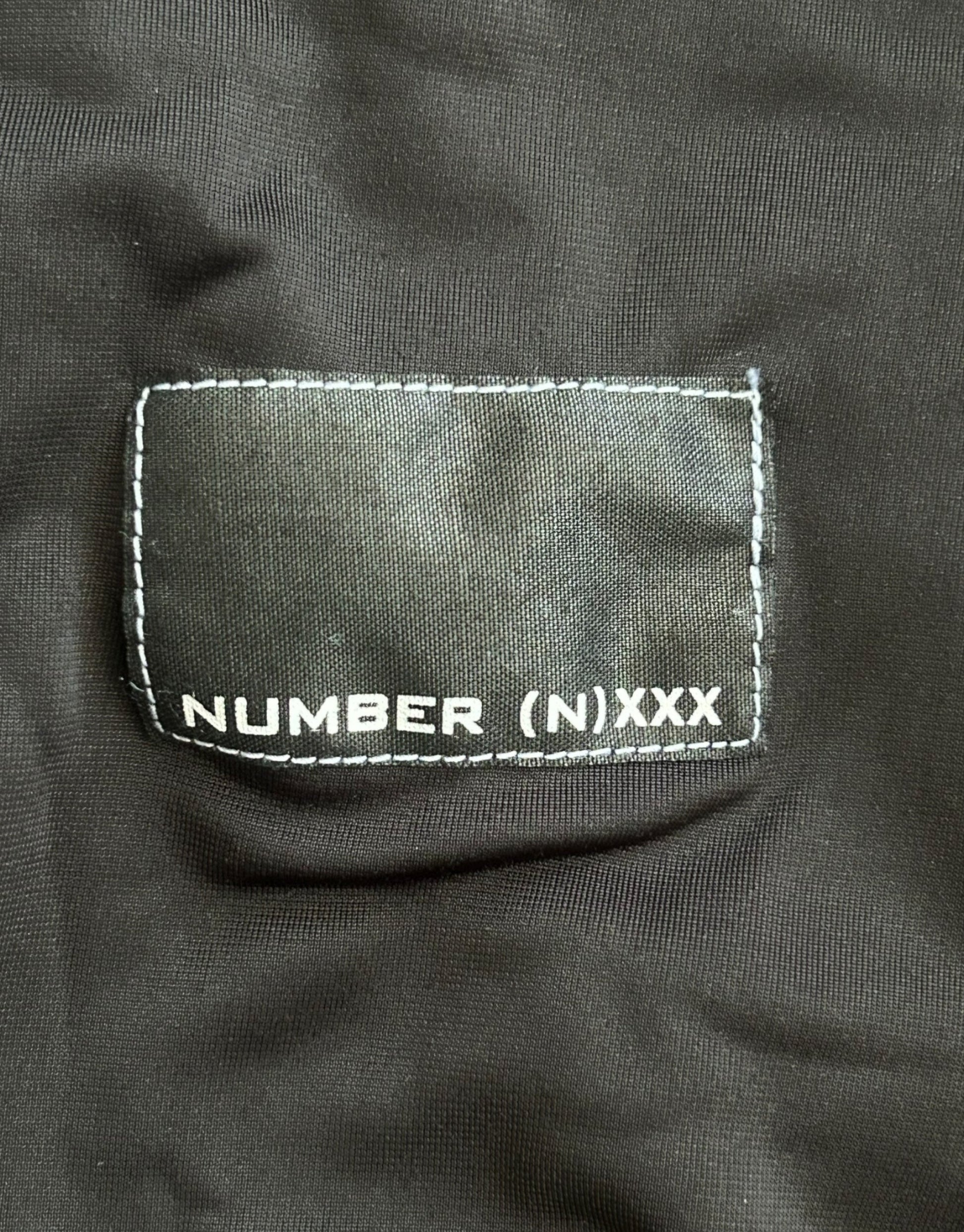 Velour Rolling Stones Zip Up Jacket Black Number (N)ine