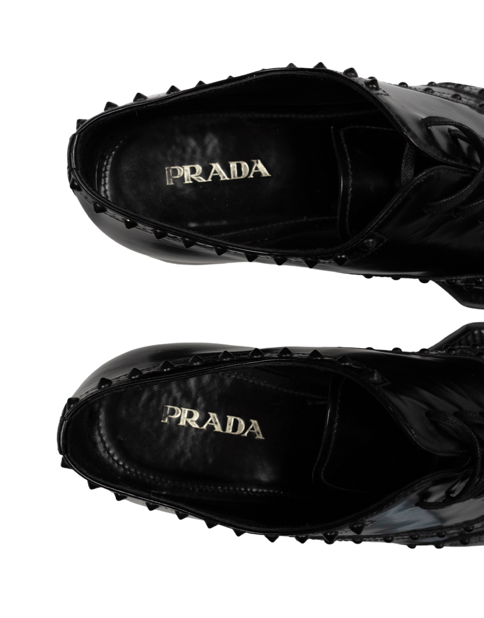 FW09 Studded Leather Spike Derbys