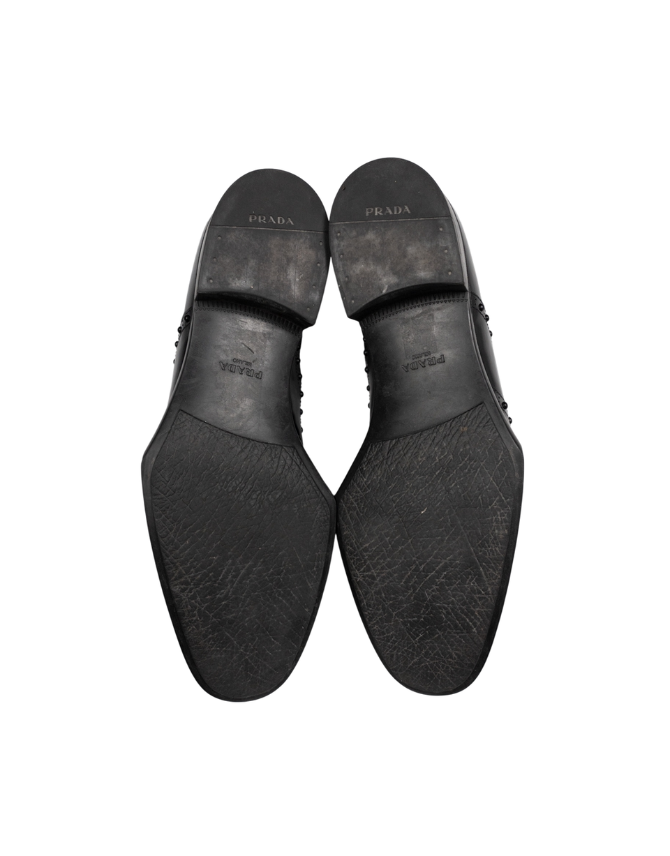 FW09 Studded Leather Spike Derbys