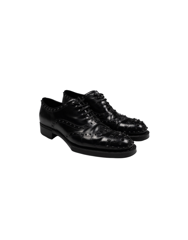 FW09 Studded Leather Spike Derbys